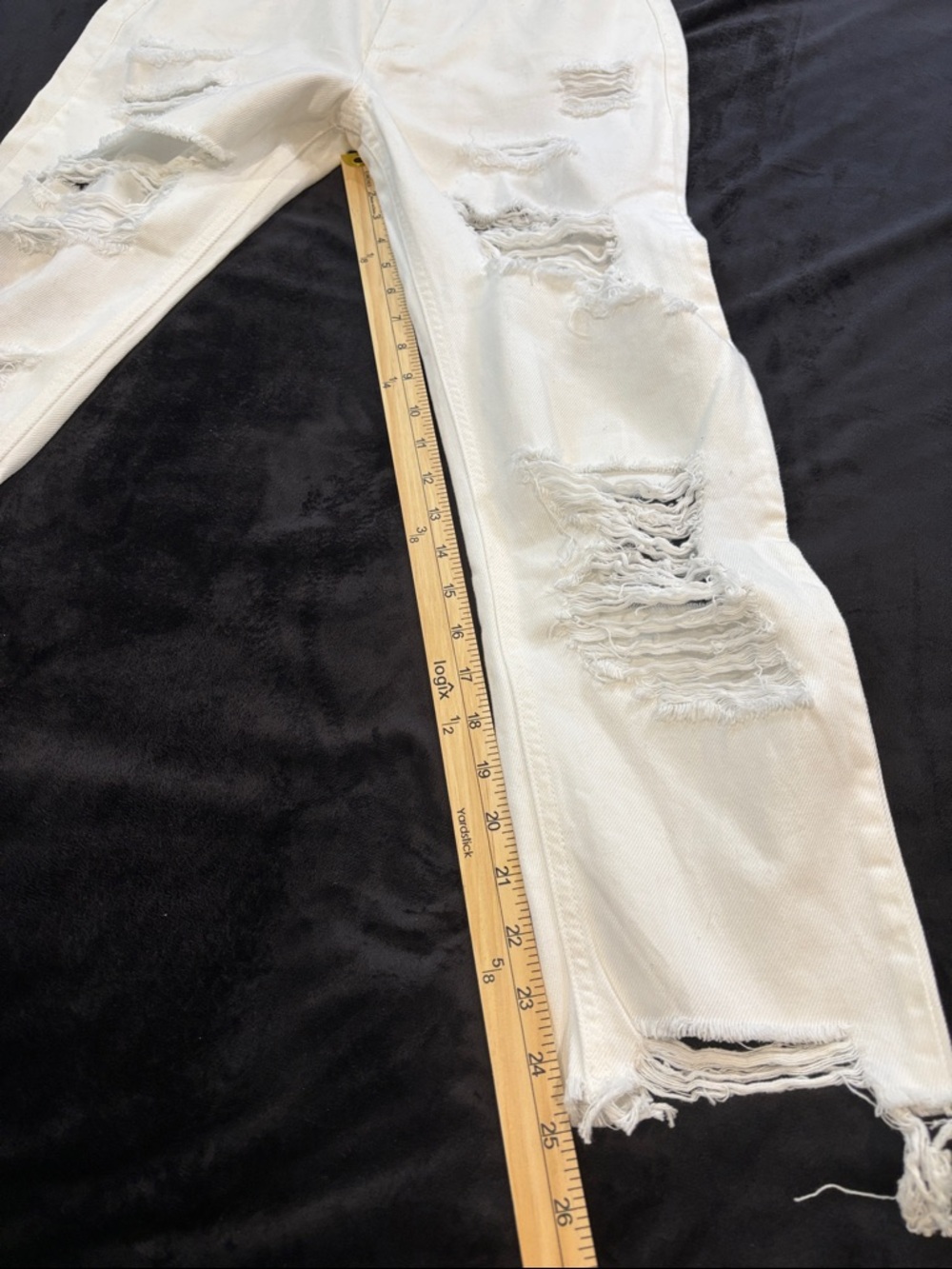 Cello White Distressed Jeans White - Picture 10 of 10